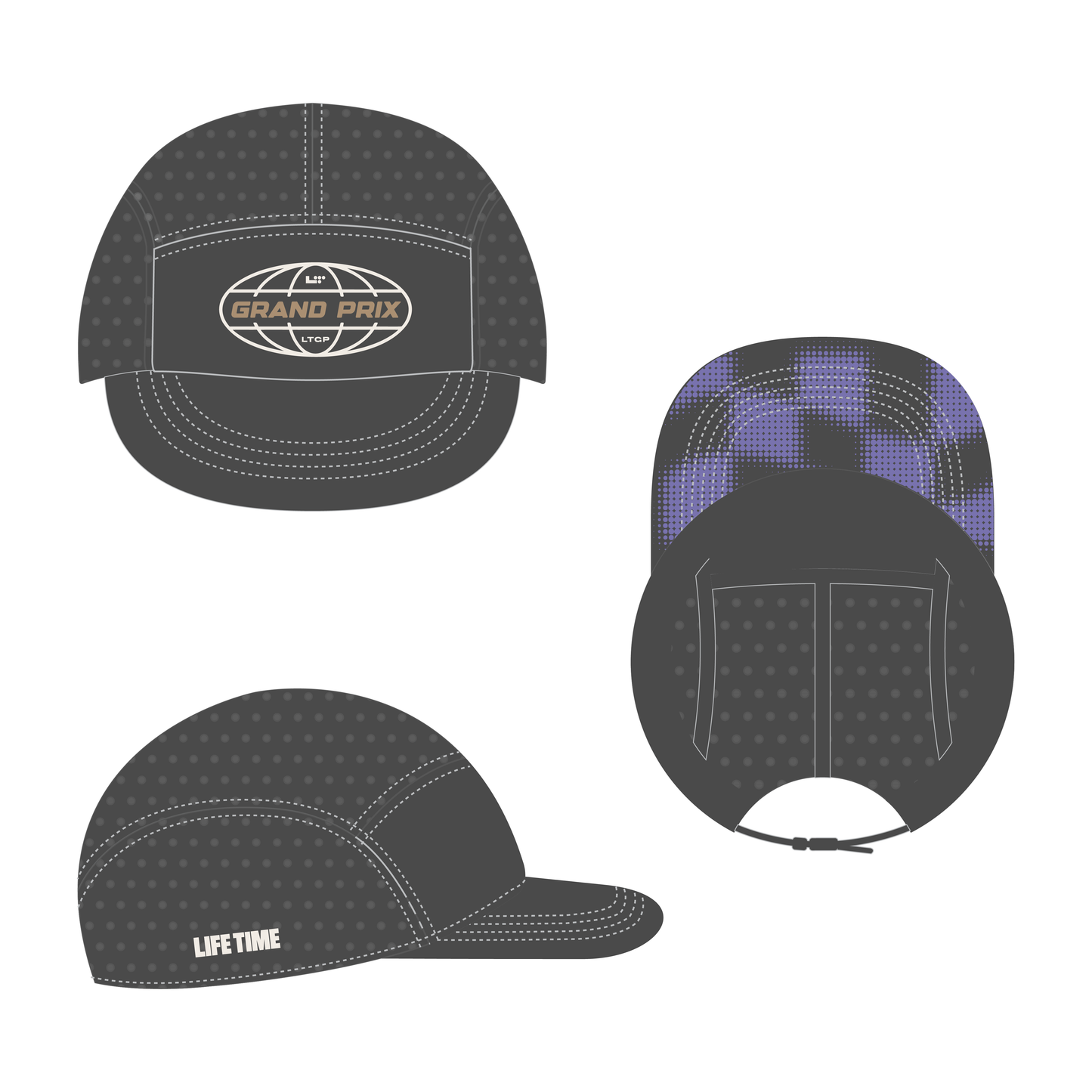 LTGP Charcoal Camp Hat