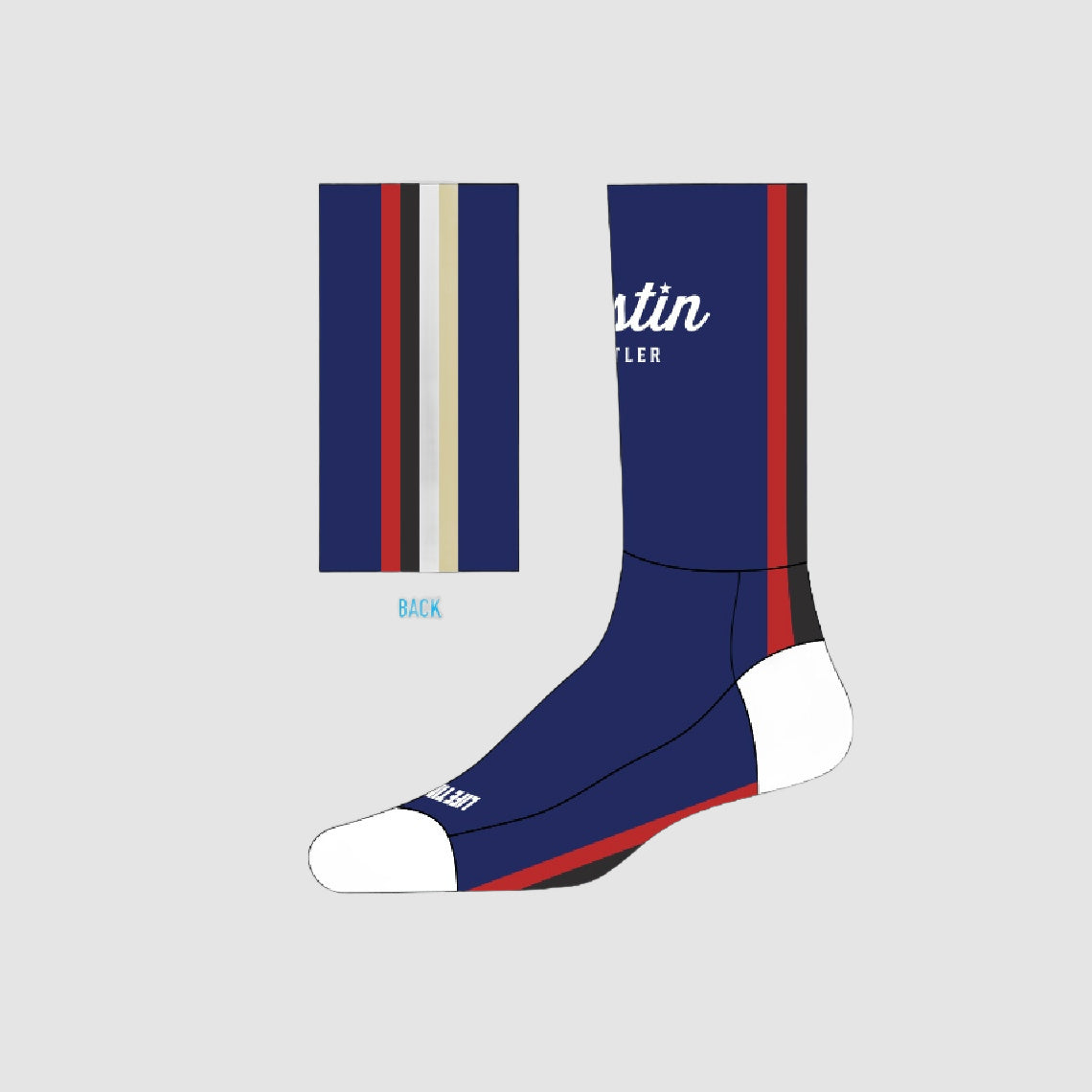 Austin Rattler Retro Socks