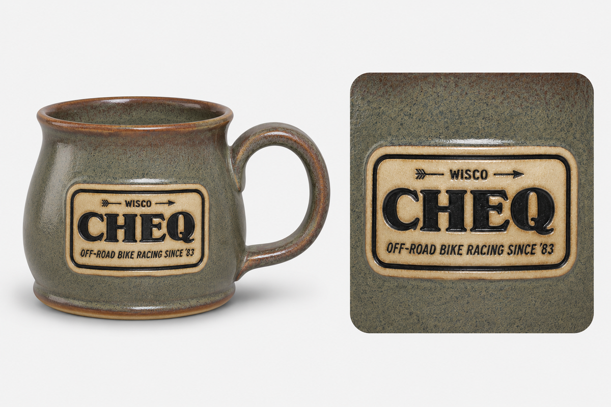 Cheq Sunset Barrel Mug