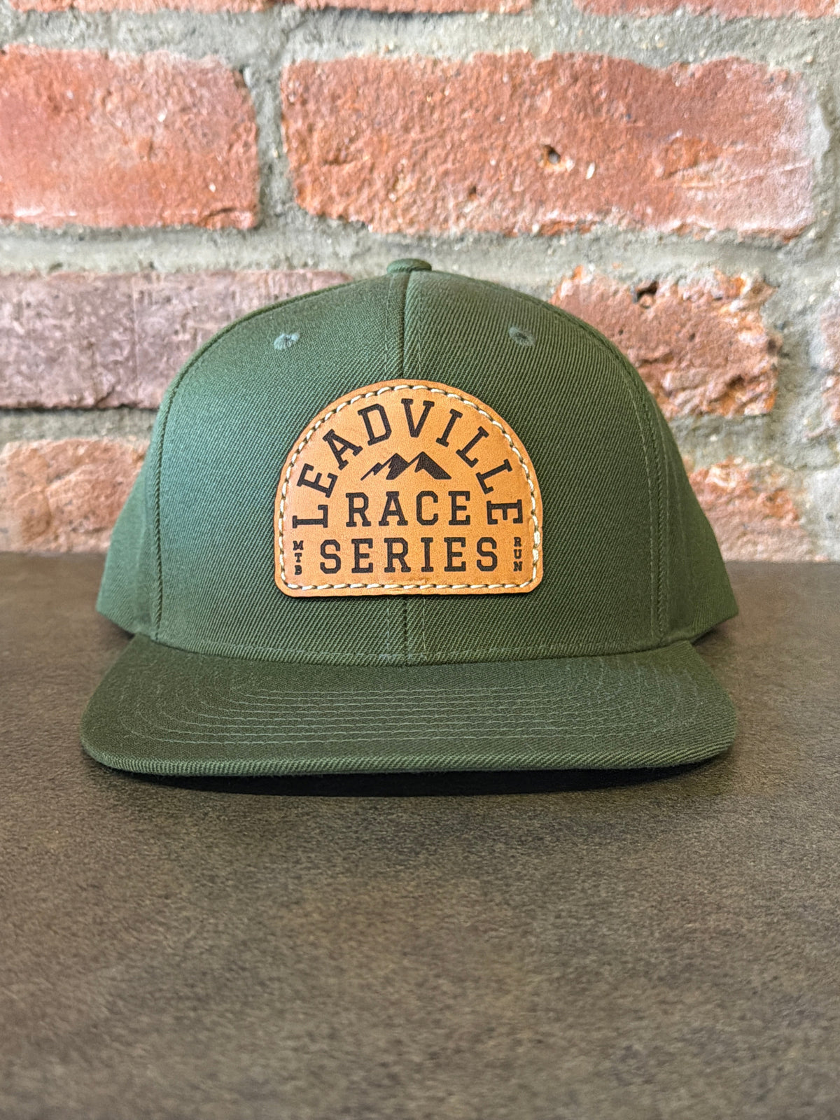 LRS Olive Green Flat Brim