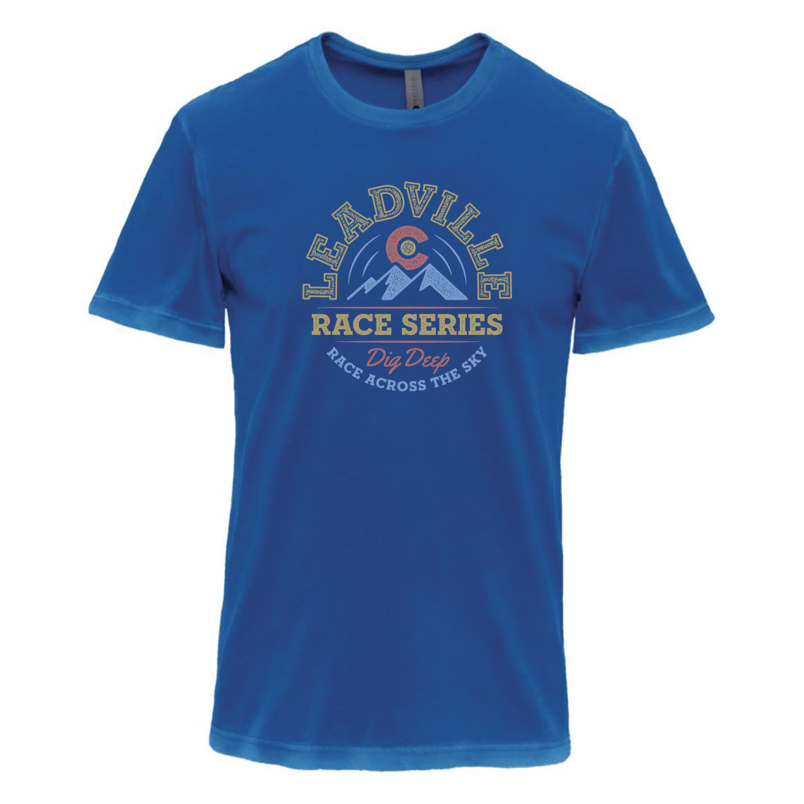 LRS Unisex Tee- Washed Royal