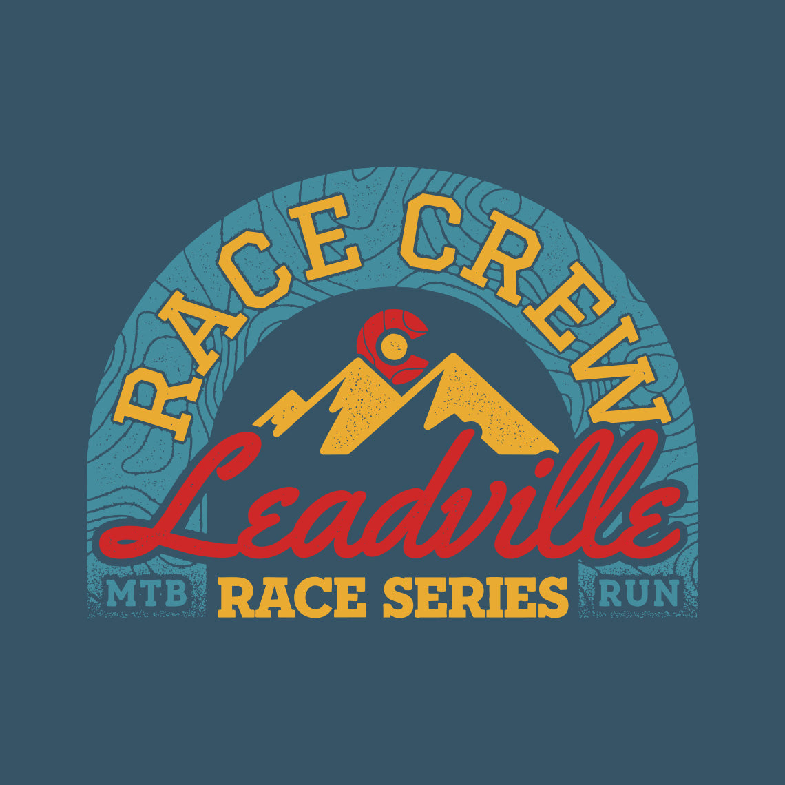 LRS Race Crew Tee-Deep Blue Teal