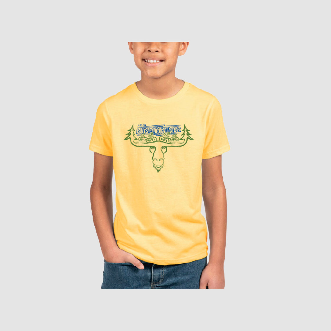 Lutsen 99er Youth Tee (Banana Cream)