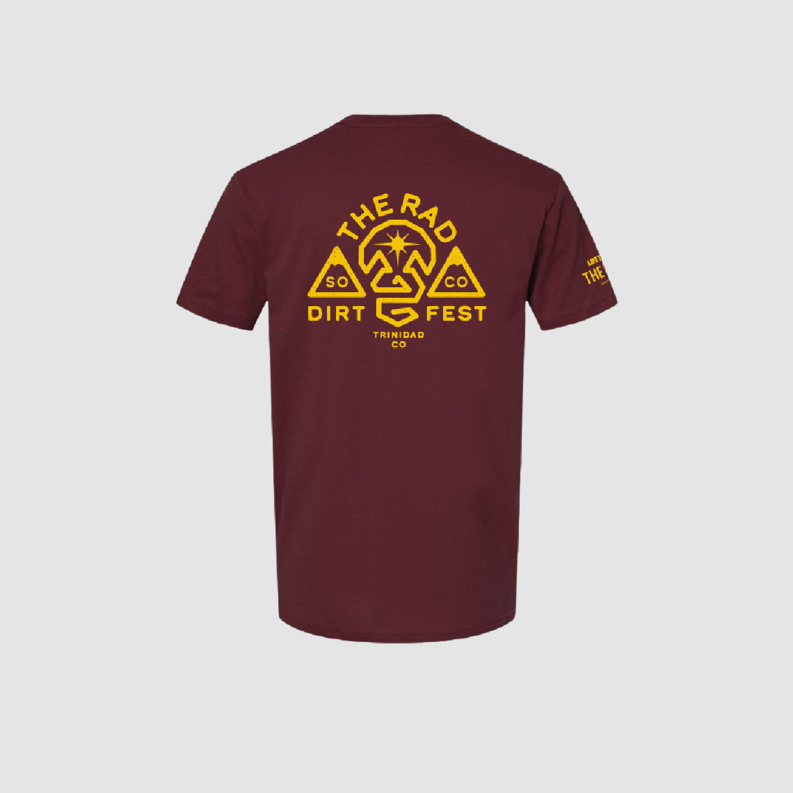 The Rad Unisex Tee (Maroon)