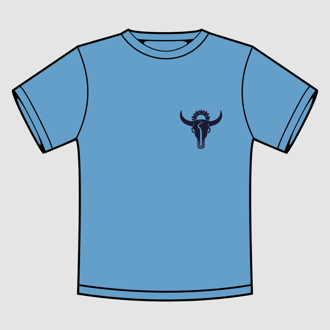 UNBOUND Blue Topaz Tee