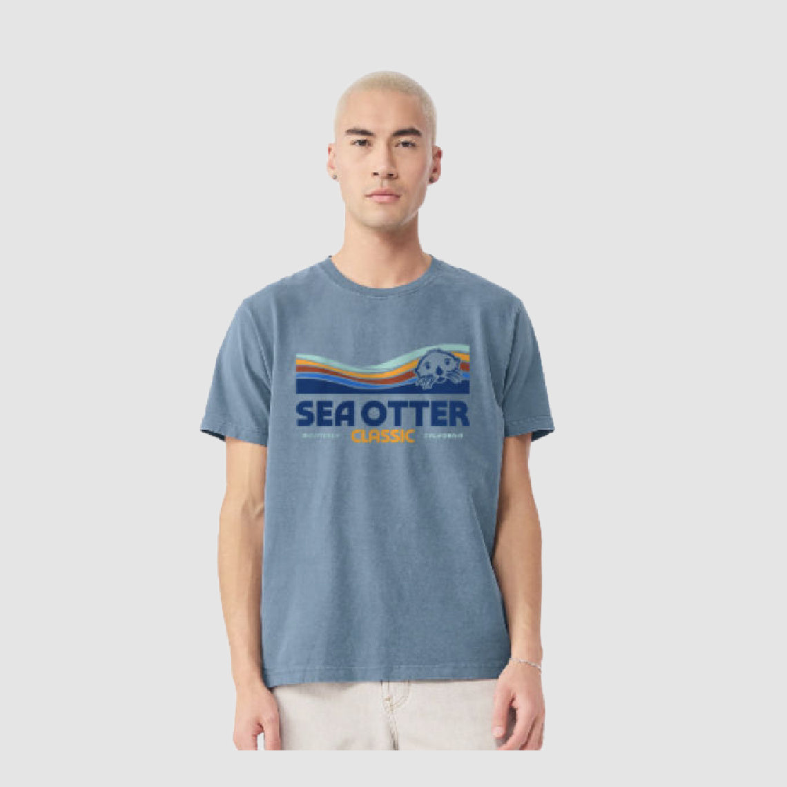 Sea Otter Unisex Denim Tee