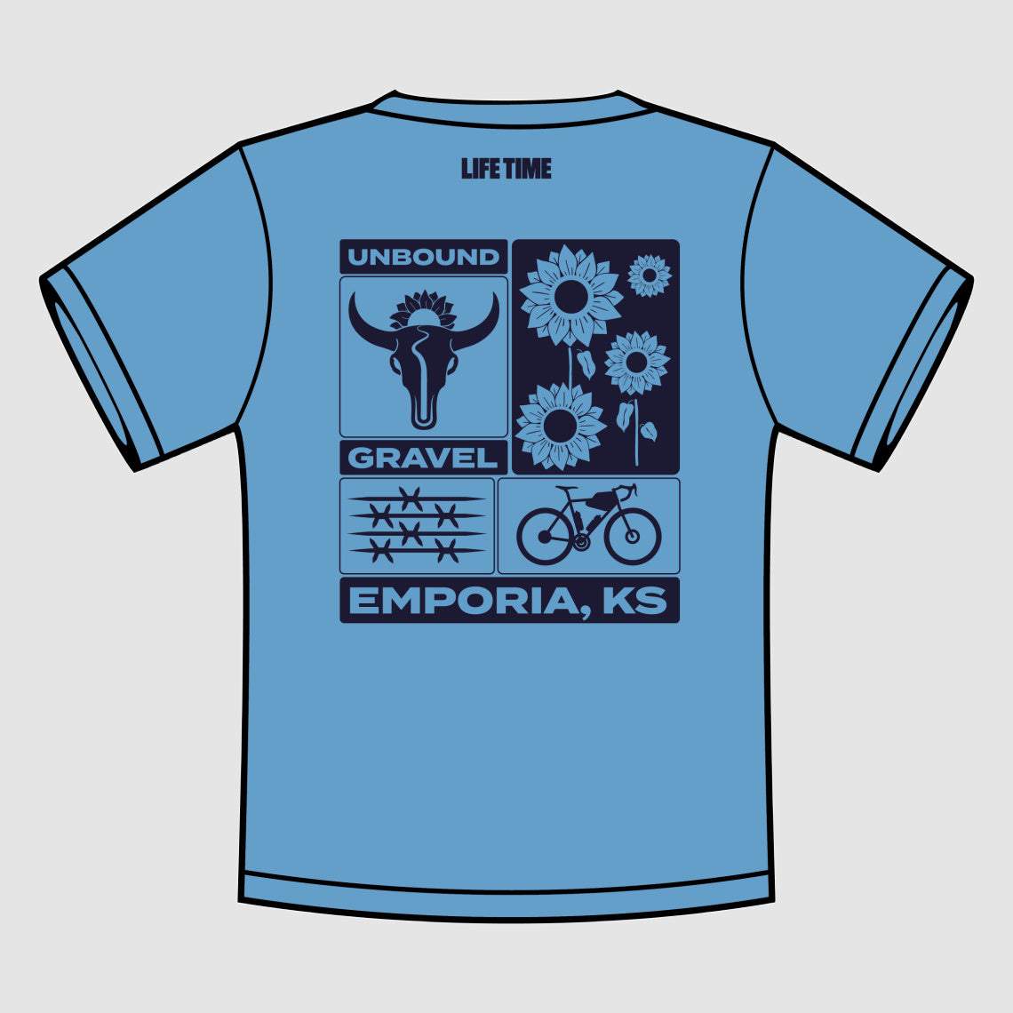 UNBOUND Blue Topaz Tee