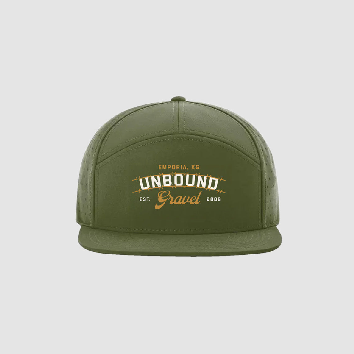 UNBOUND Gravel Flat Brim Hat