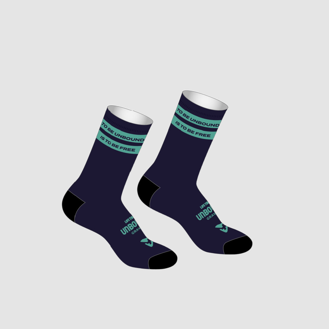 UNBOUND Socks (Navy)