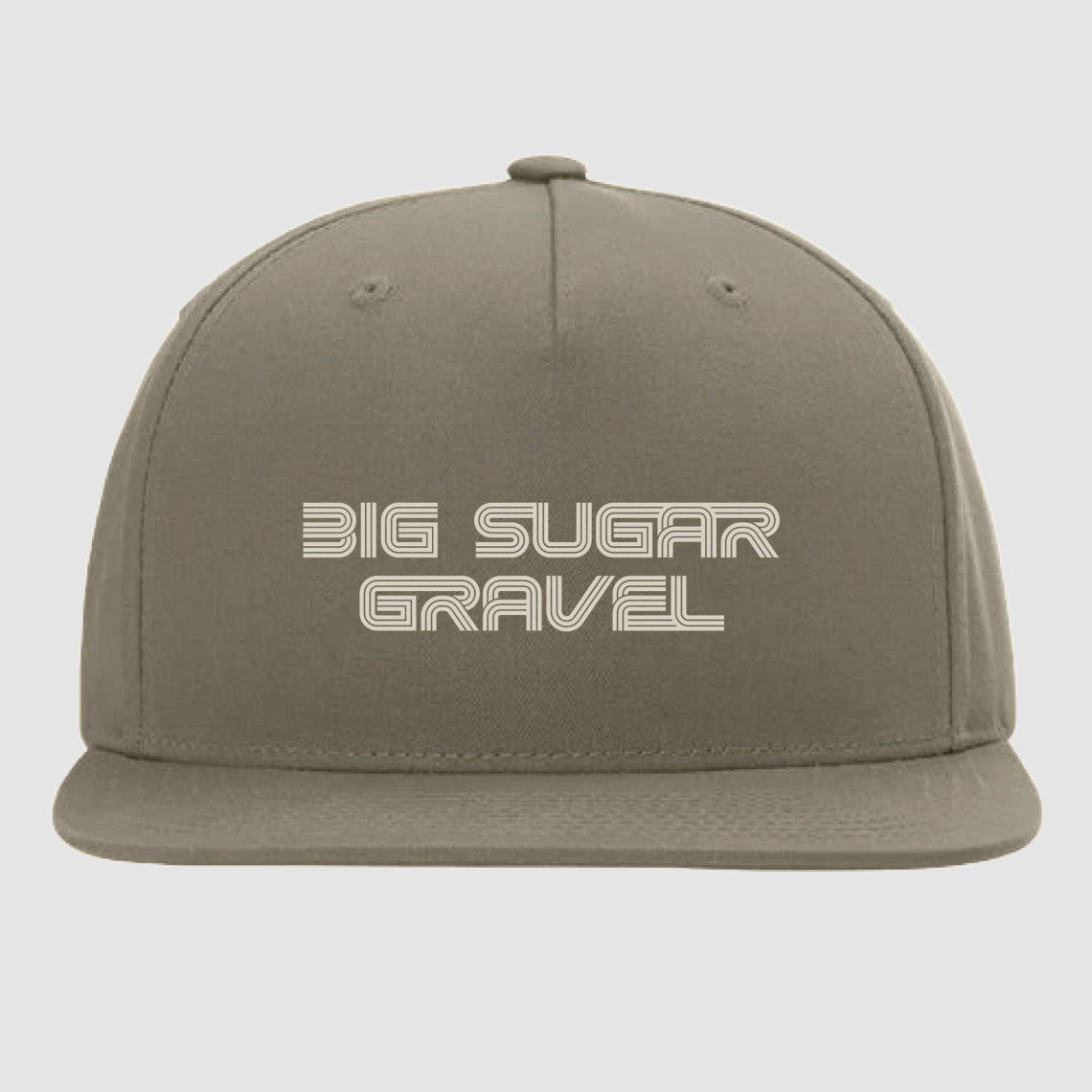 Big Sugar Khaki Flat Brim Hat