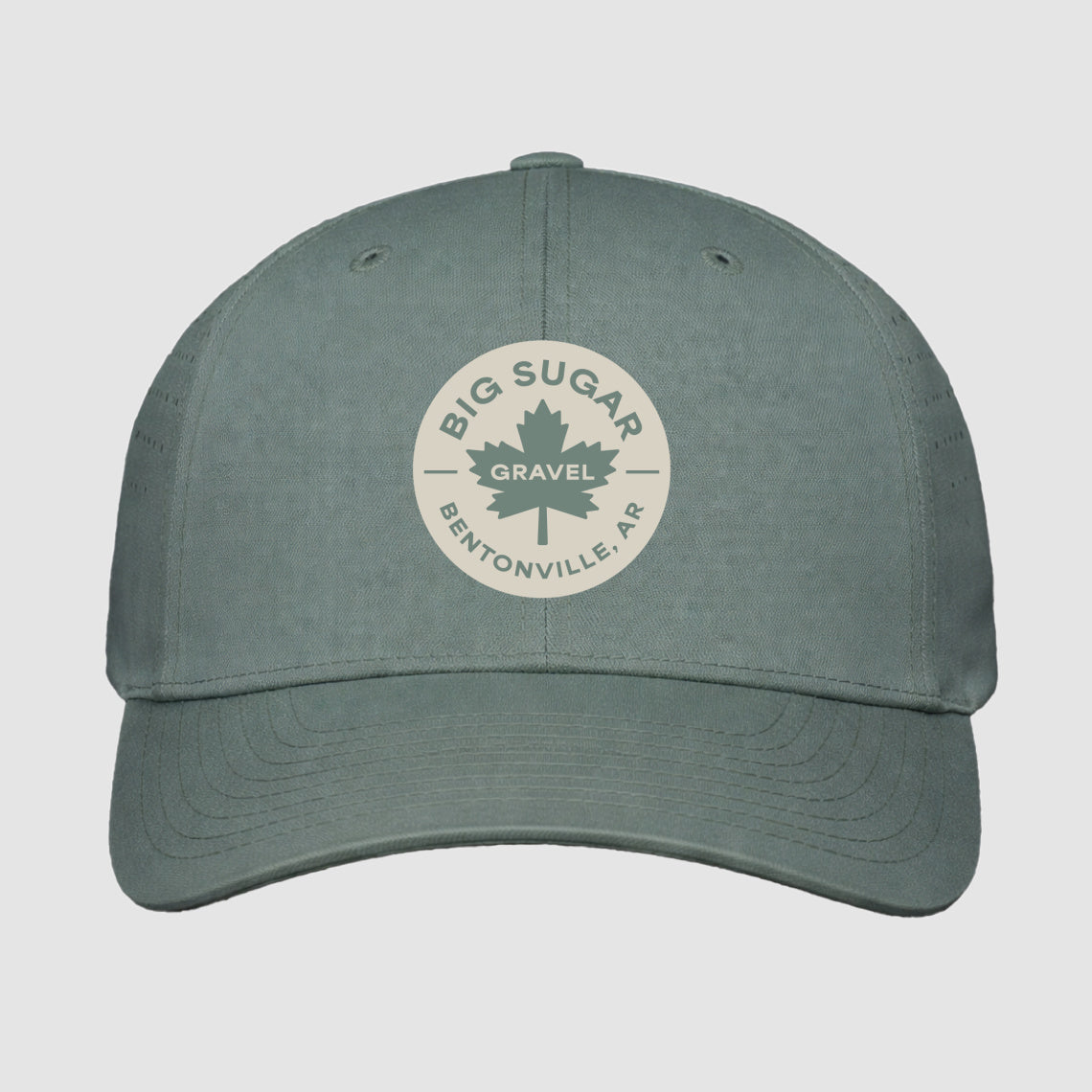 Big Sugar Blue Grey Curved Brim Hat