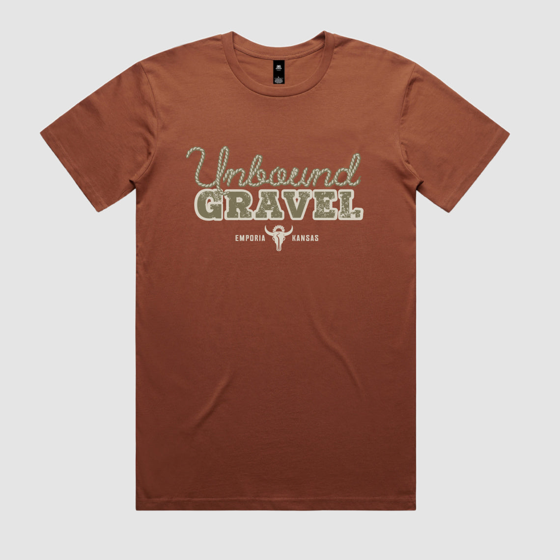 UNBOUND Gravel Unisex Clay Tee