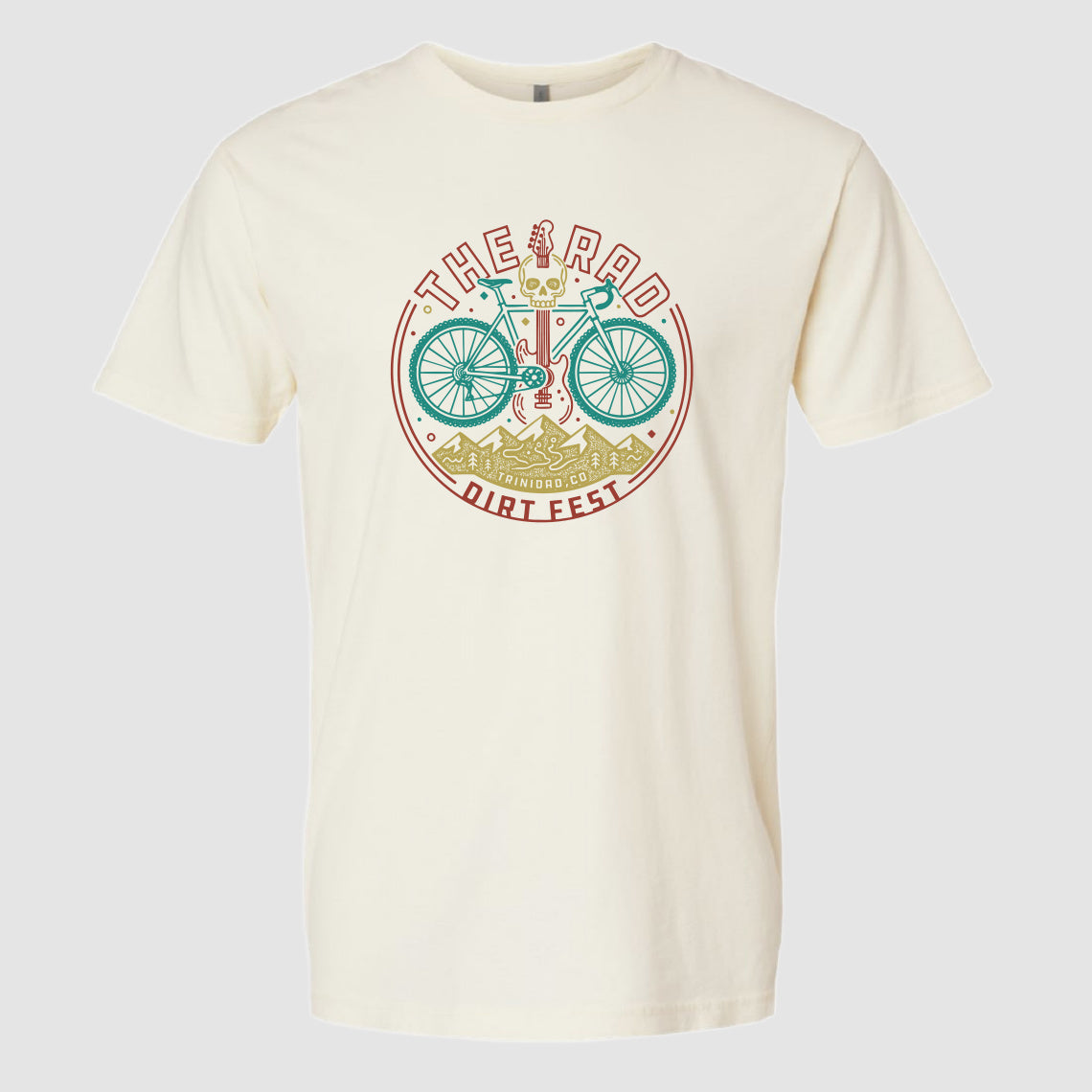 The Rad Washed Natural Unisex Tee