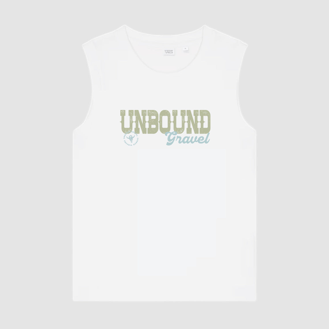 UNBOUND Gravel Women's White Tank