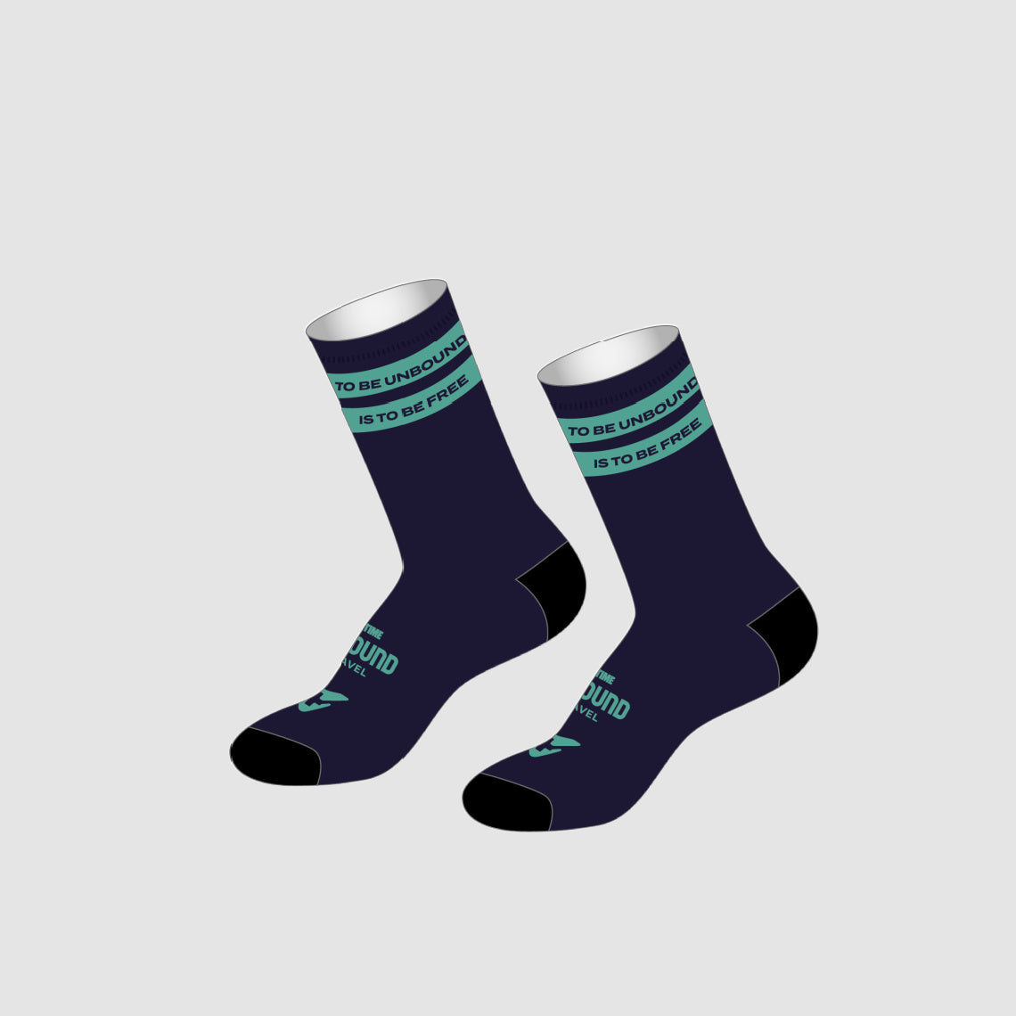 UNBOUND Socks (Navy)