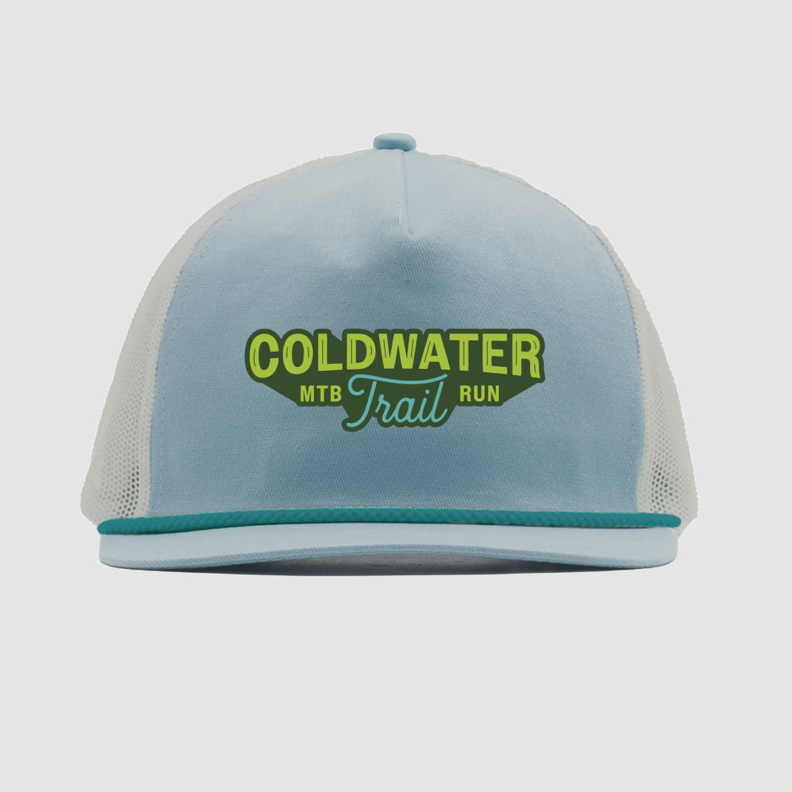 Coldwater Blue Curved Brim Hat