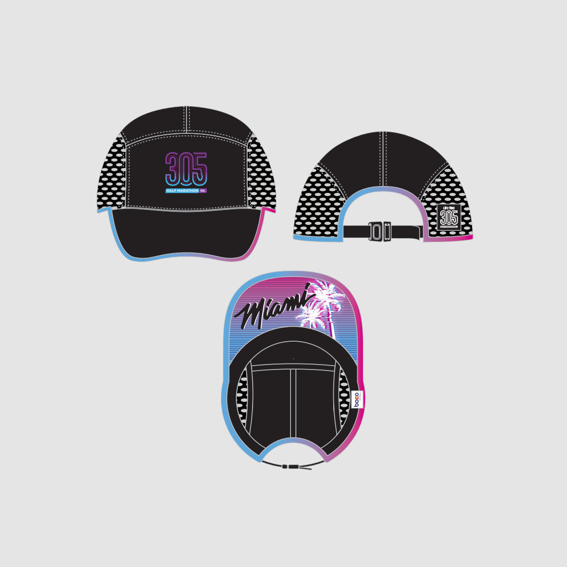 305 Black Run Hat