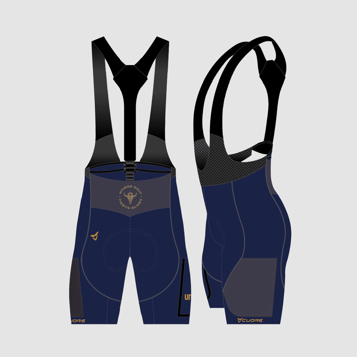 UNBOUND Women's Gold Cargo Bib