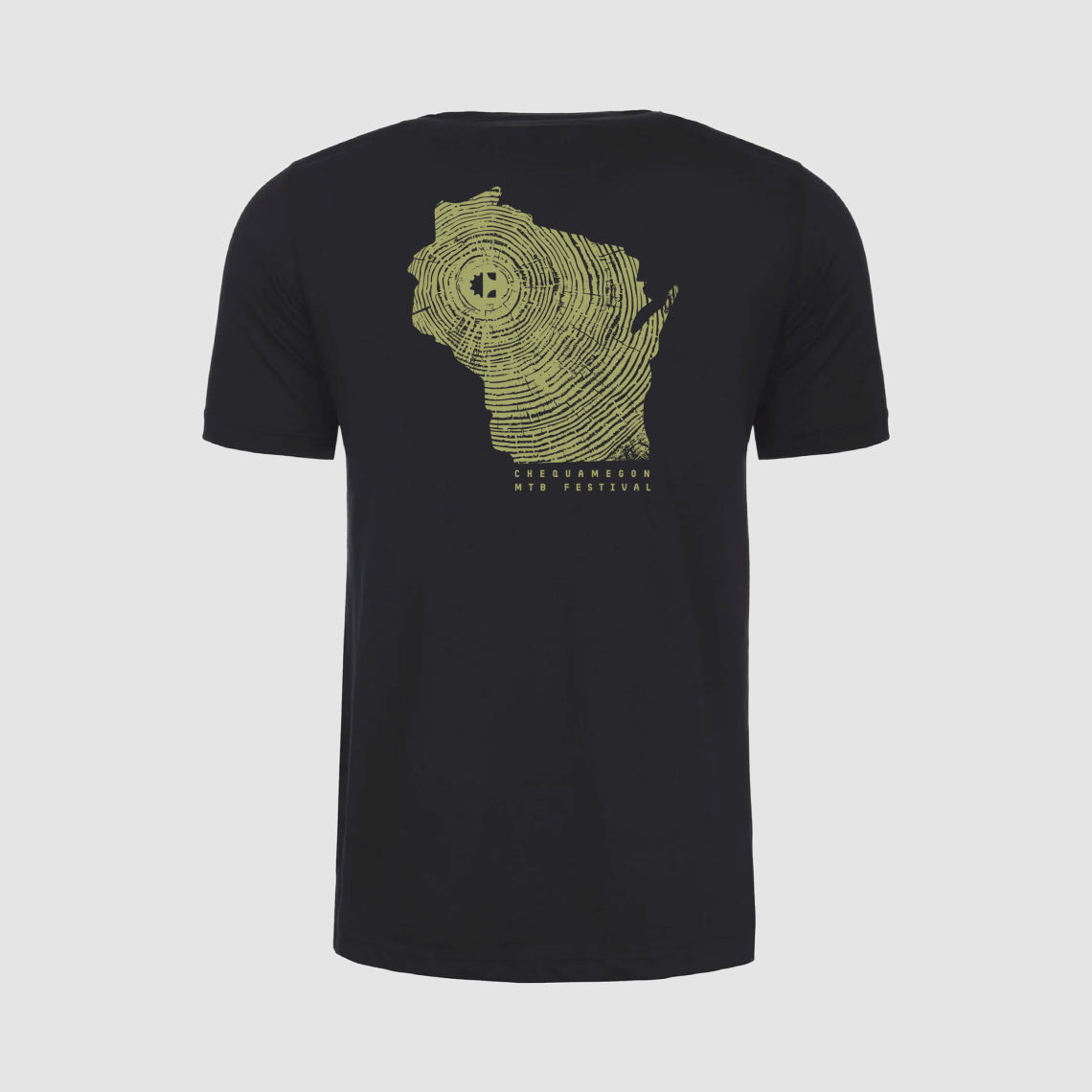 Chequamegon Black Unisex Tee