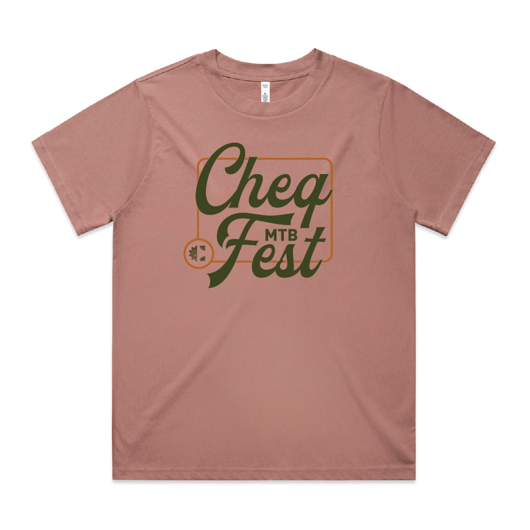 Cheq Women's Hazy Pink Tee