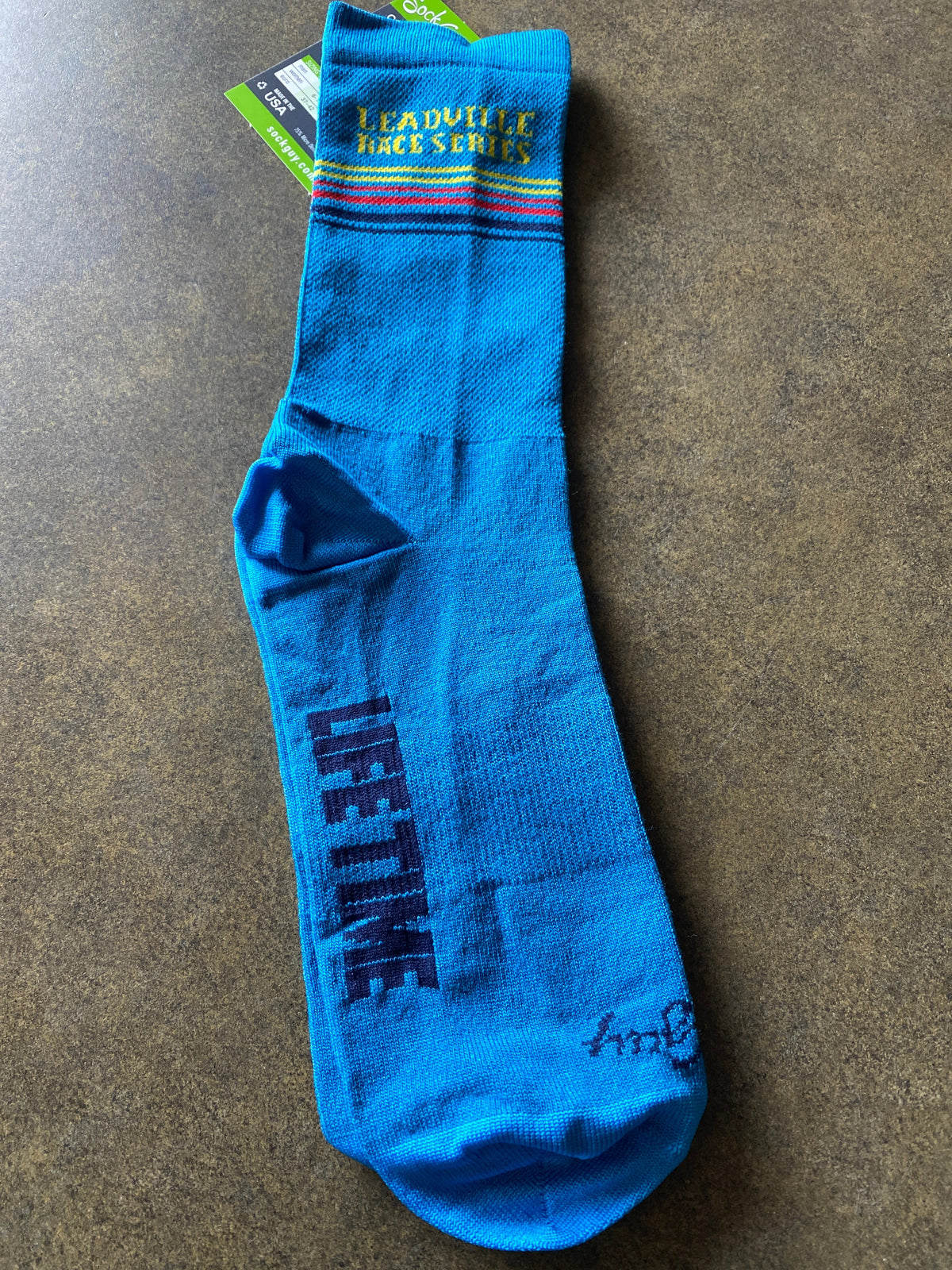 LRS 6" Wool Sock-Blue