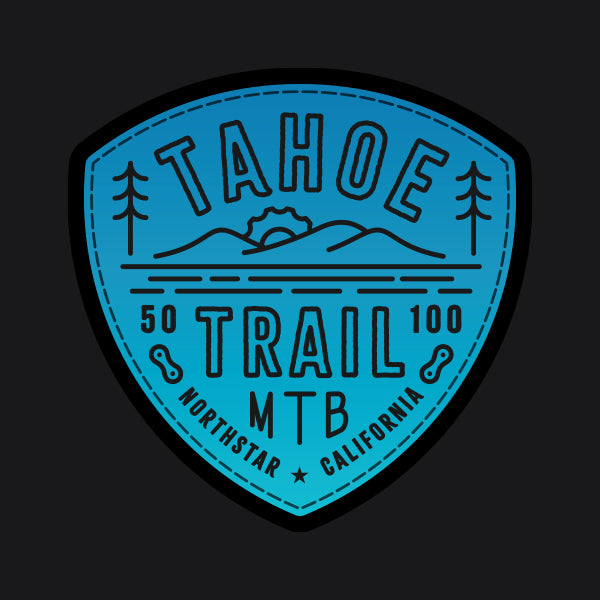 Tahoe Trail Black Curved Brim Hat