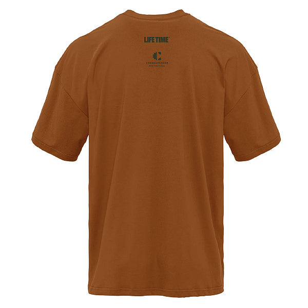 Cheq Unisex Tee - Copper