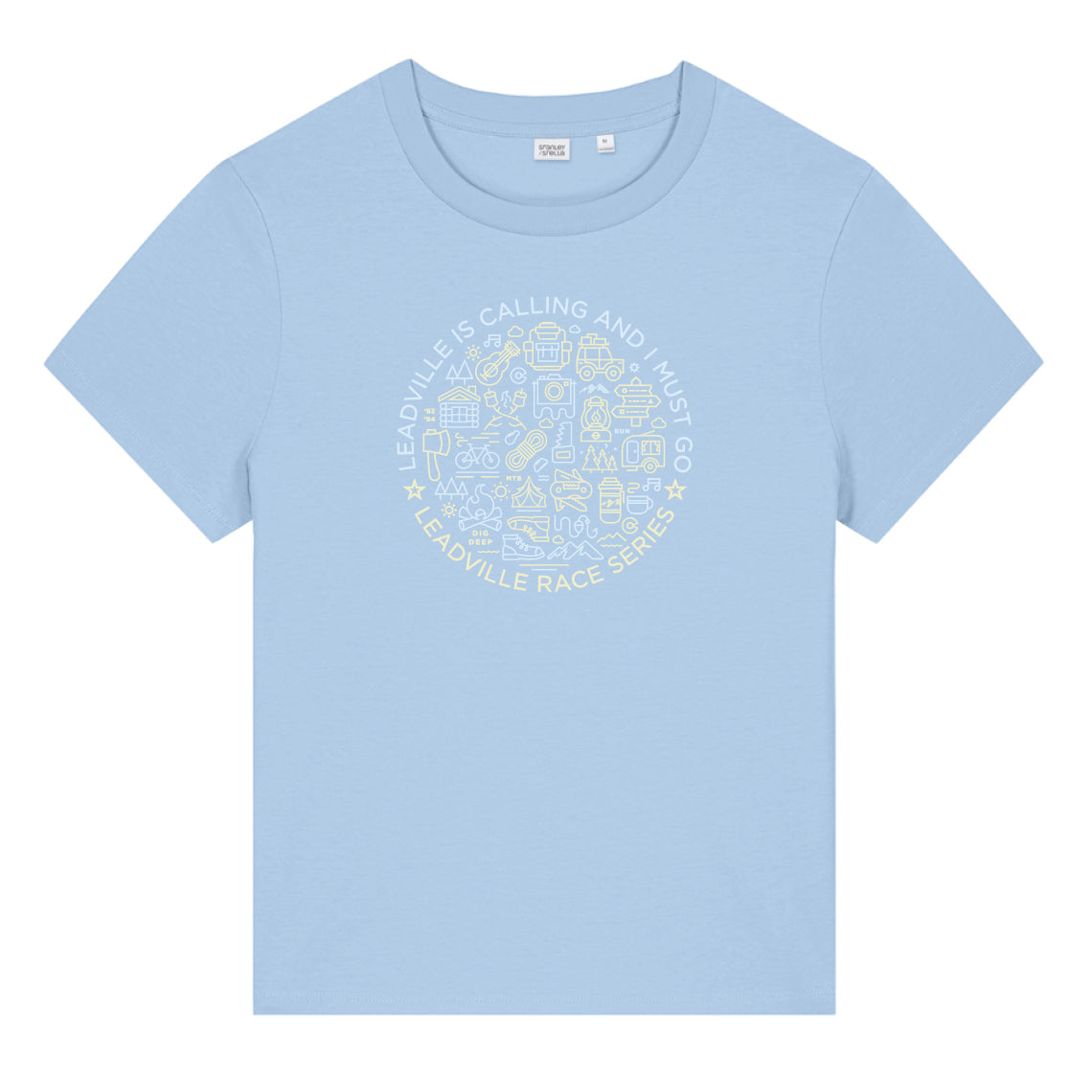 LRS Women's Blue SS Leadville Calling