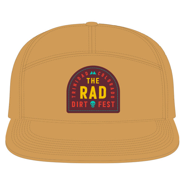 The Rad Flat Brim Hat (Biscuit)