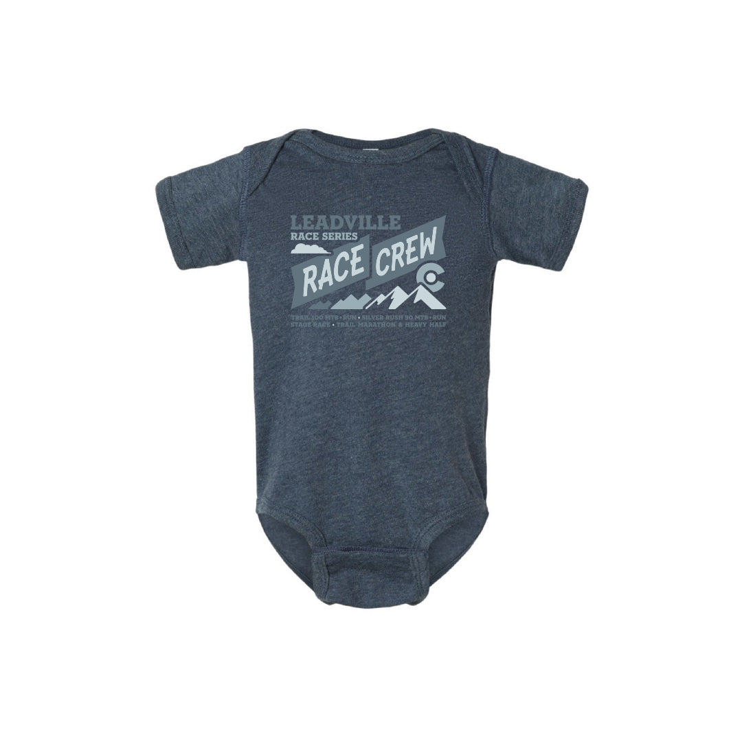 LRS Baby Onesie Race Crew-Denim