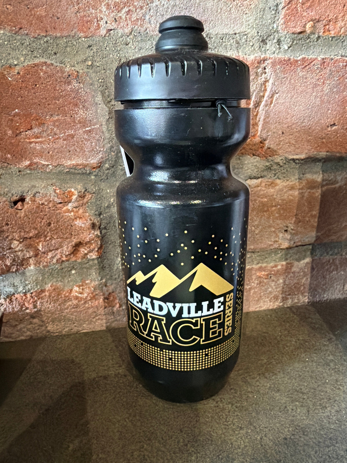 LRS 22 oz Purist Custom Bike Bottle- Black