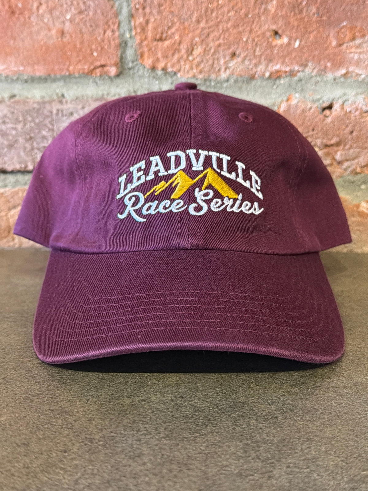 LRS Maroon Curve Brim