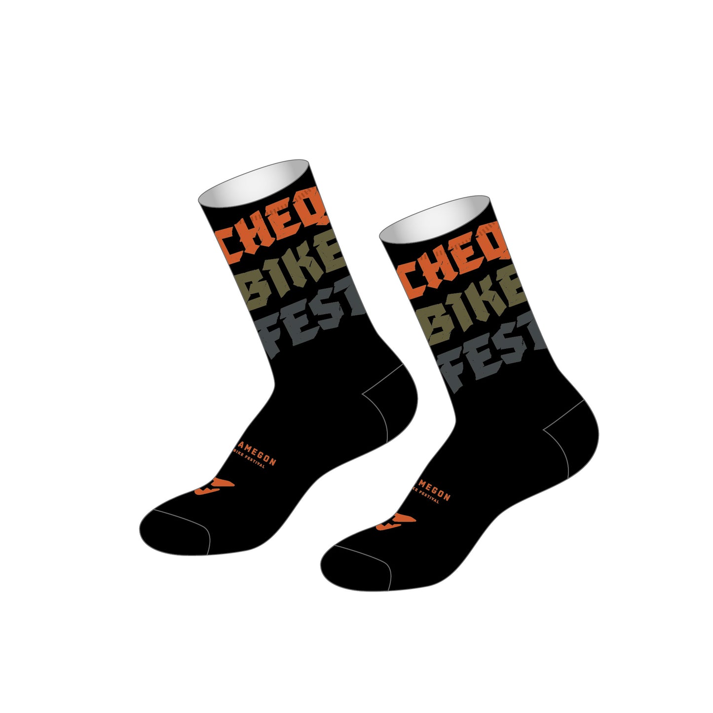 Cheq Black Socks - PREORDER