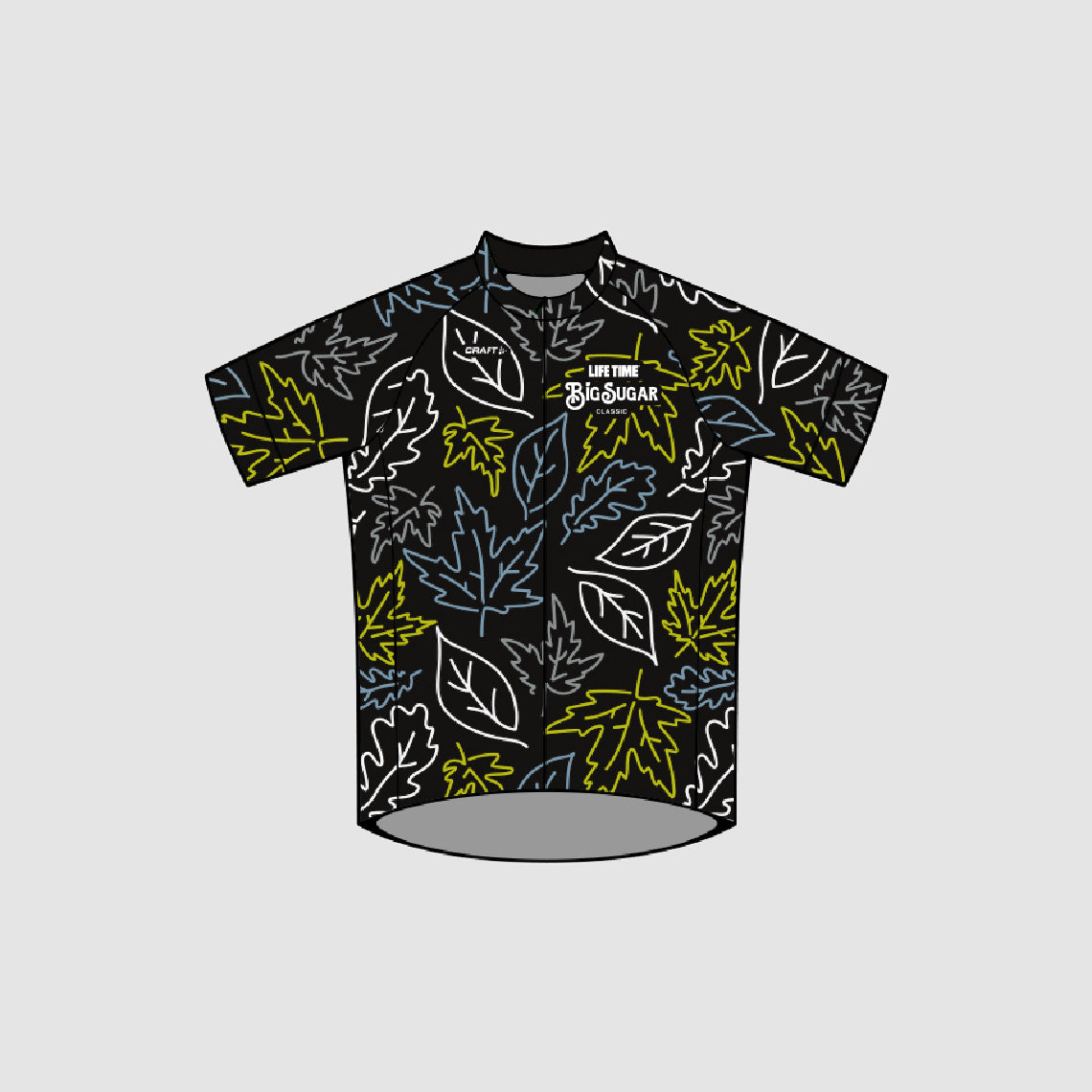 Big Sugar Men's Race Cut Short Sleeve Jersey (Black)