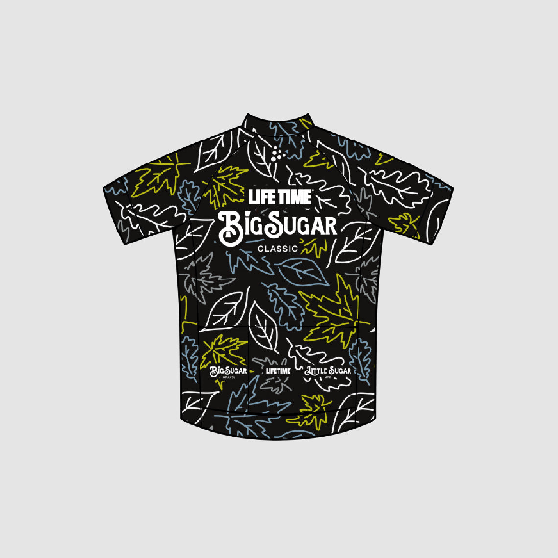 Big Sugar Men's Race Cut Short Sleeve Jersey (Black)
