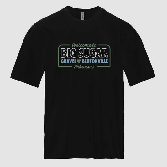 Big Sugar Unisex Black Tee