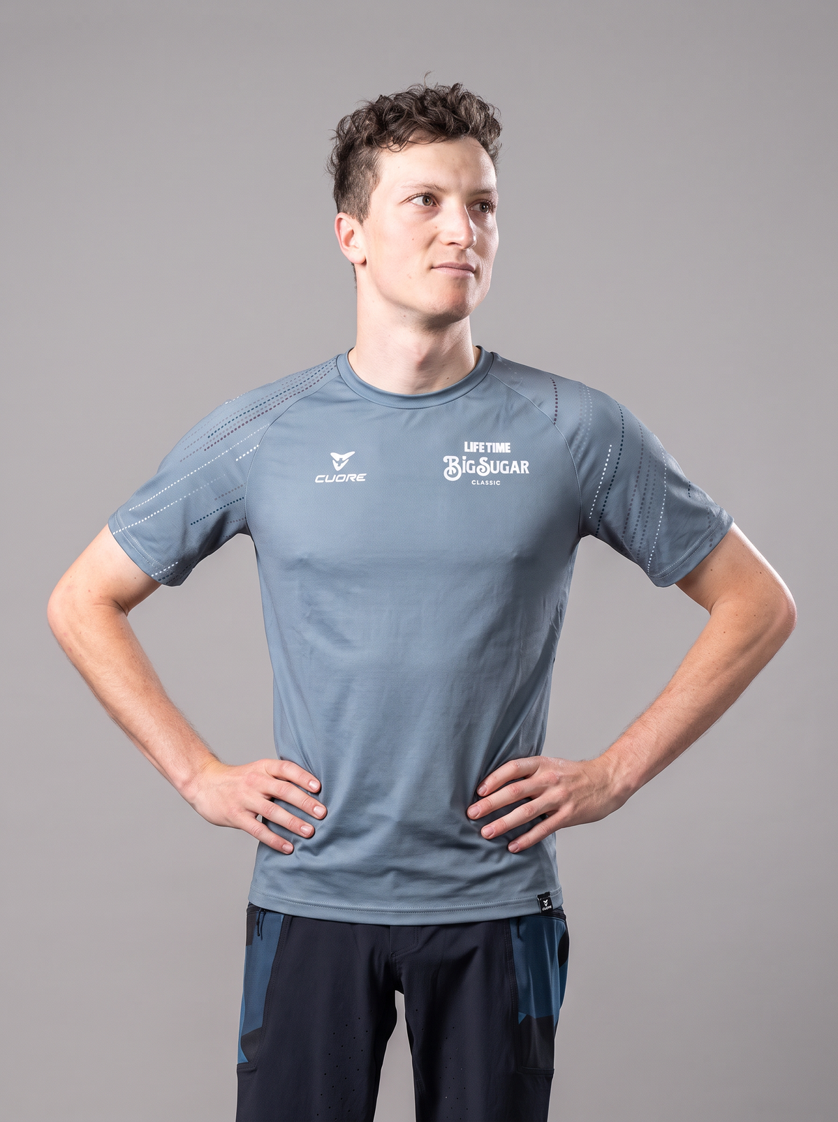 Big Sugar Gravel Men's Carbone Grey Jersey