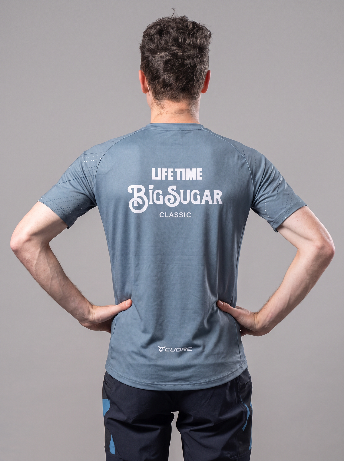 Big Sugar Gravel Men's Carbone Grey Jersey