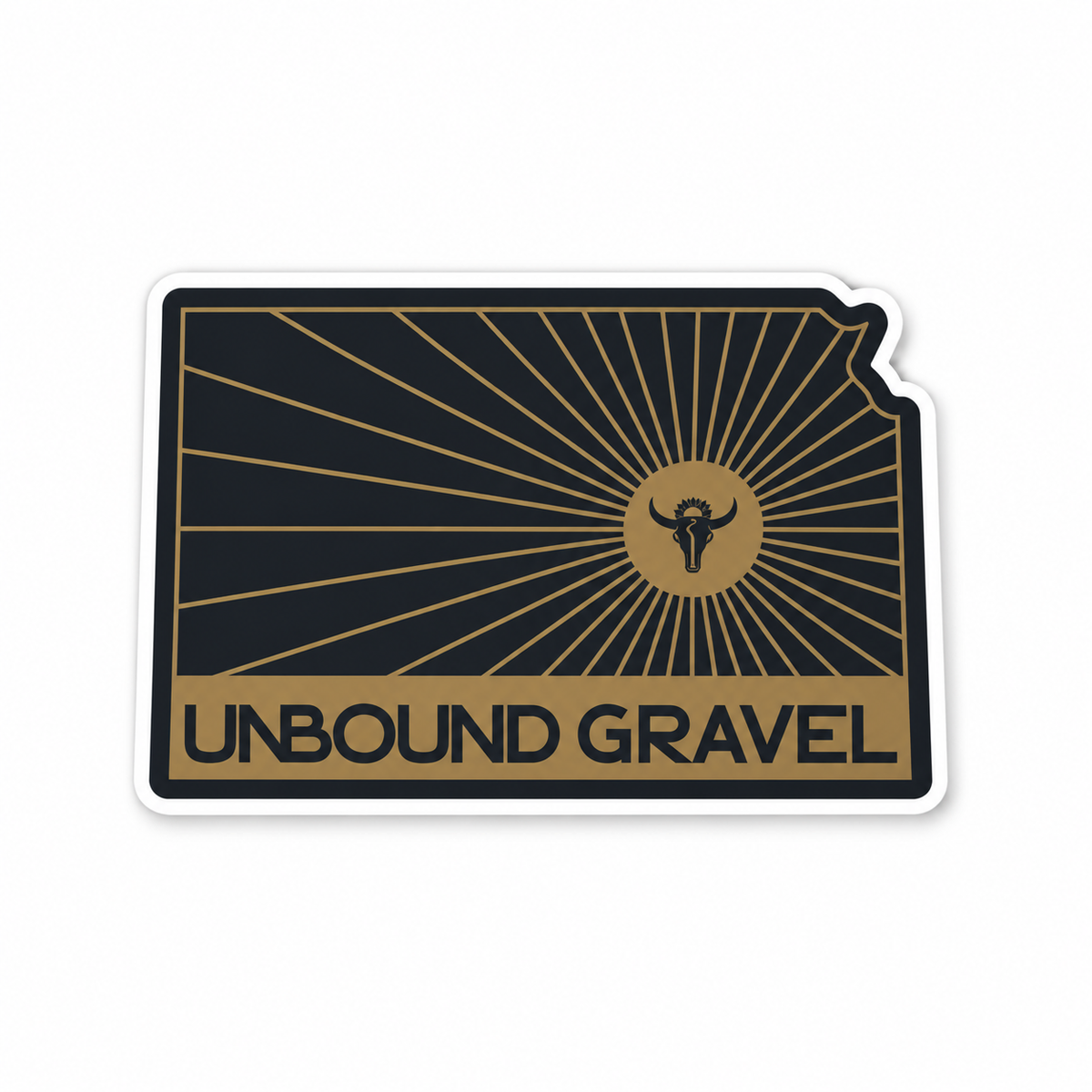 UNBOUND Gravel Die-cut Sticker