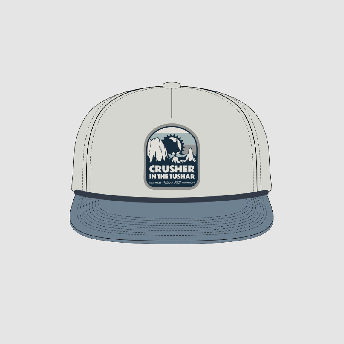 Crusher Steel Blue Hat