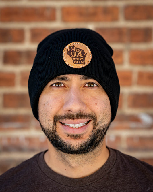 Chequamegon Beanie (Heather Charcoal)