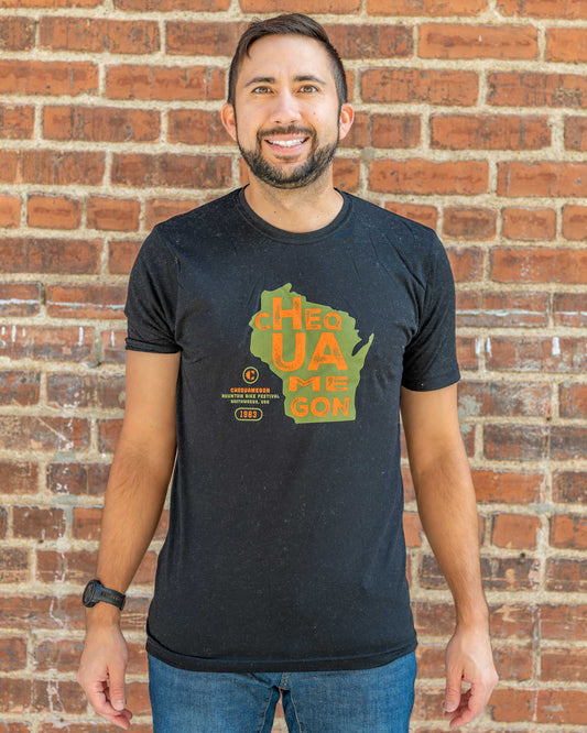 Chequamegon Unisex Tee (Black)