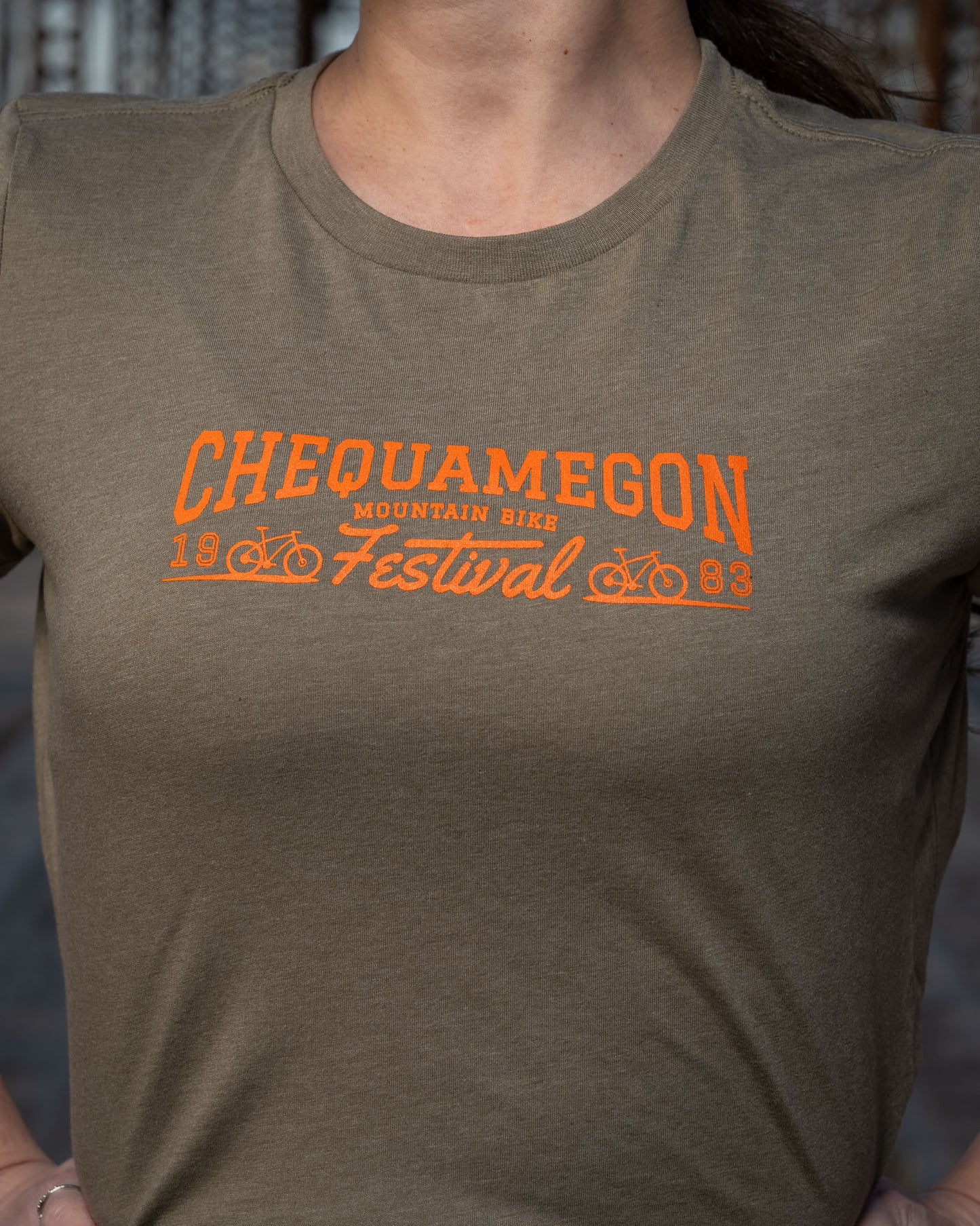 Chequamegon Women's Tee (Green)