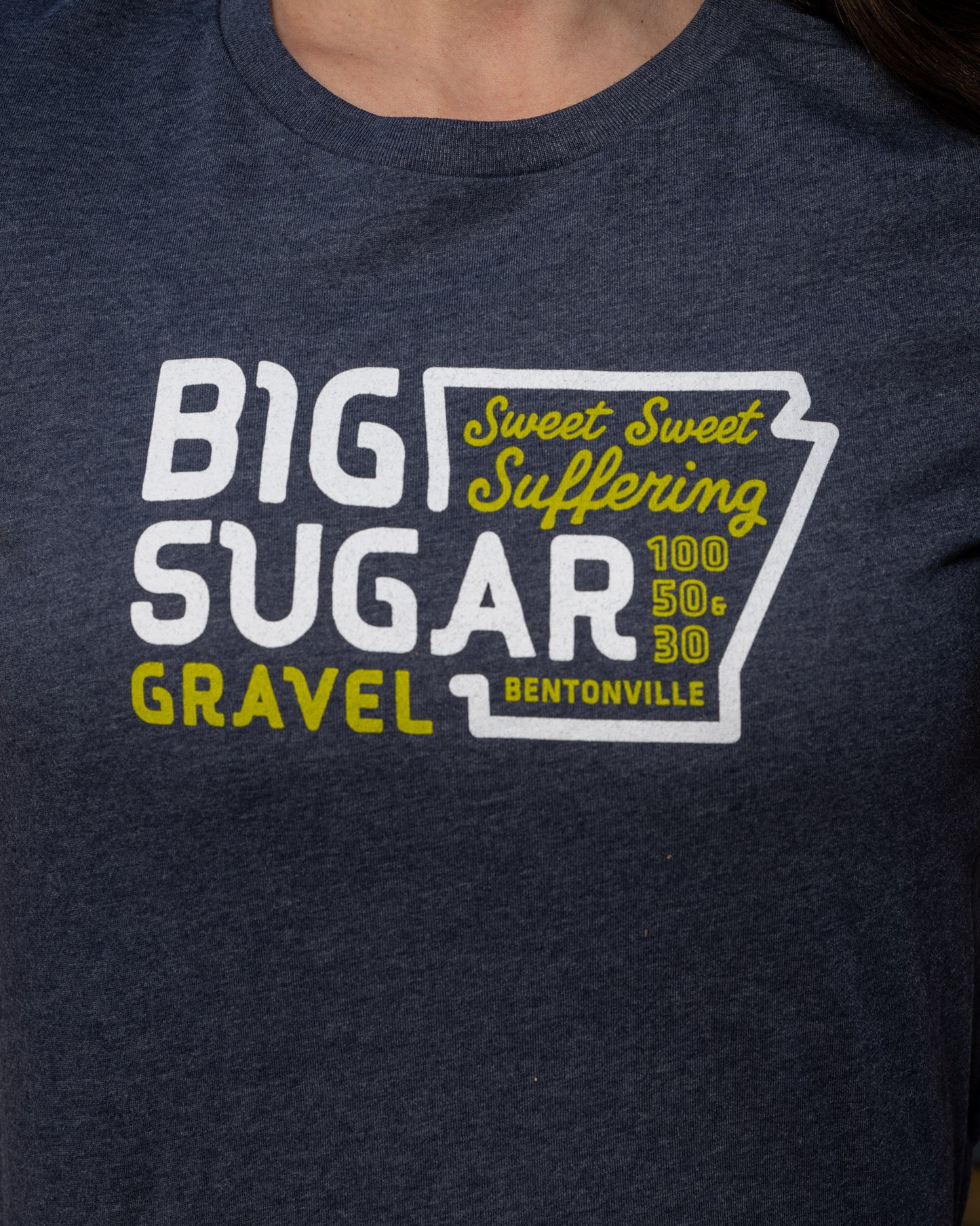Big Sugar Gravel Unisex Tee (Midnight Navy)