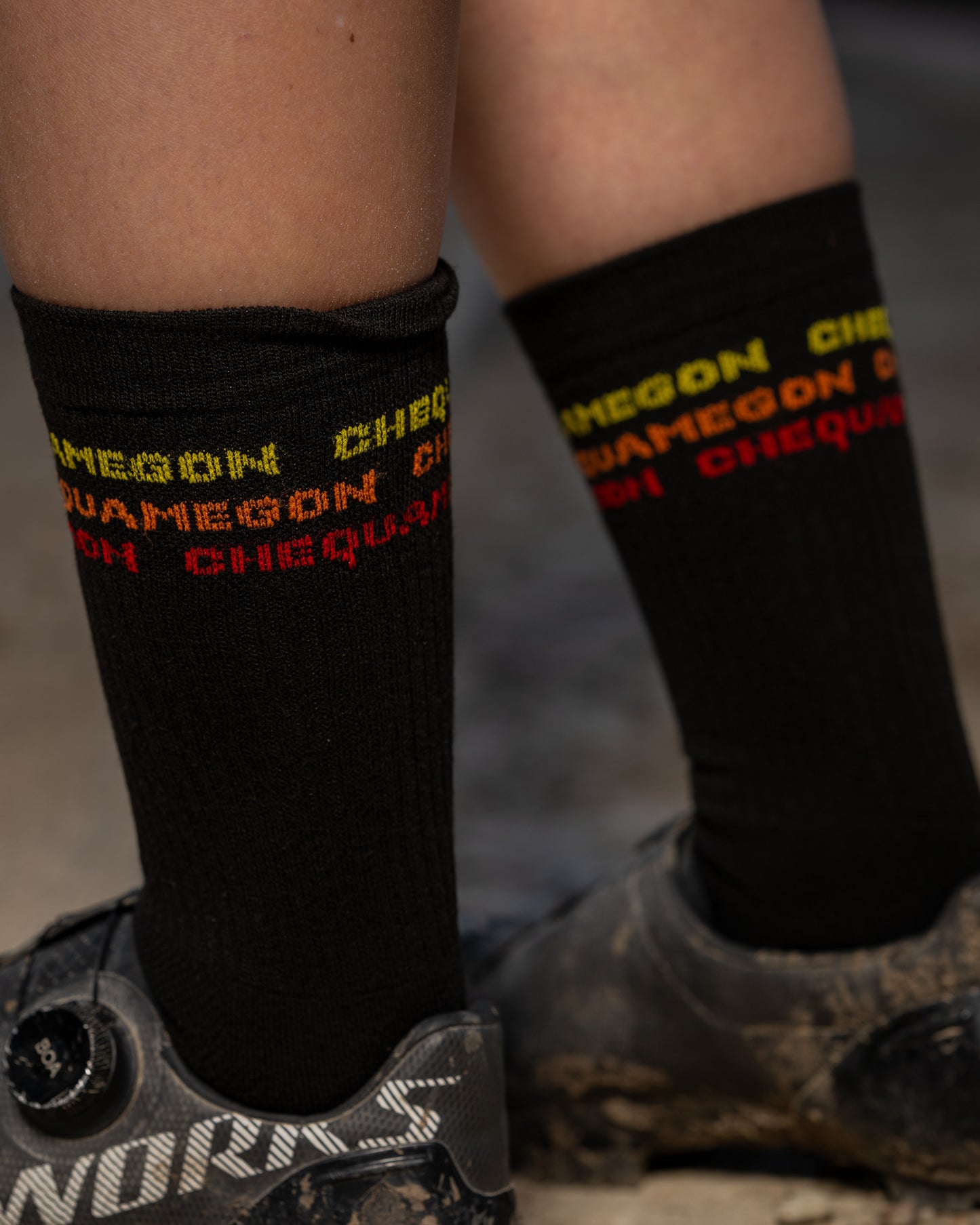 Chequamegon Socks (Black)