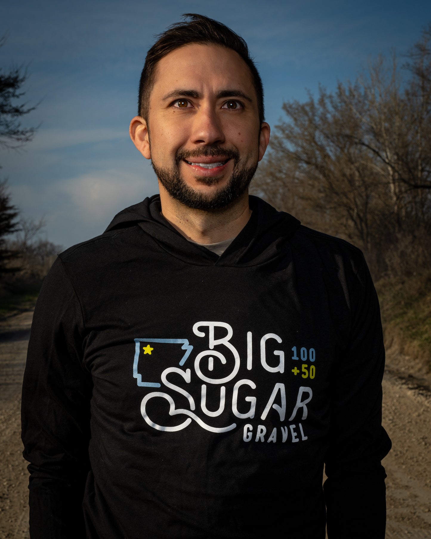 Big Sugar Gravel - Black - Unisex Long Sleeve Hoodie Tee
