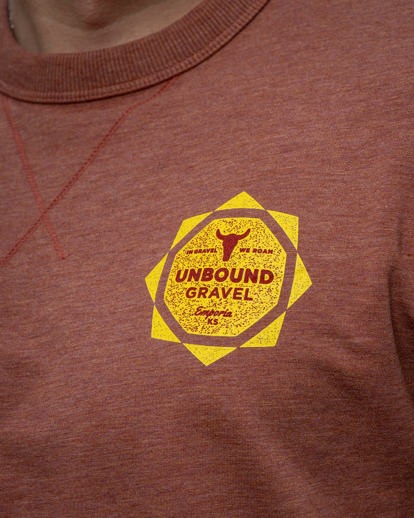 UNBOUND Varsity TASC Sweatshirt (Woodland Heather)