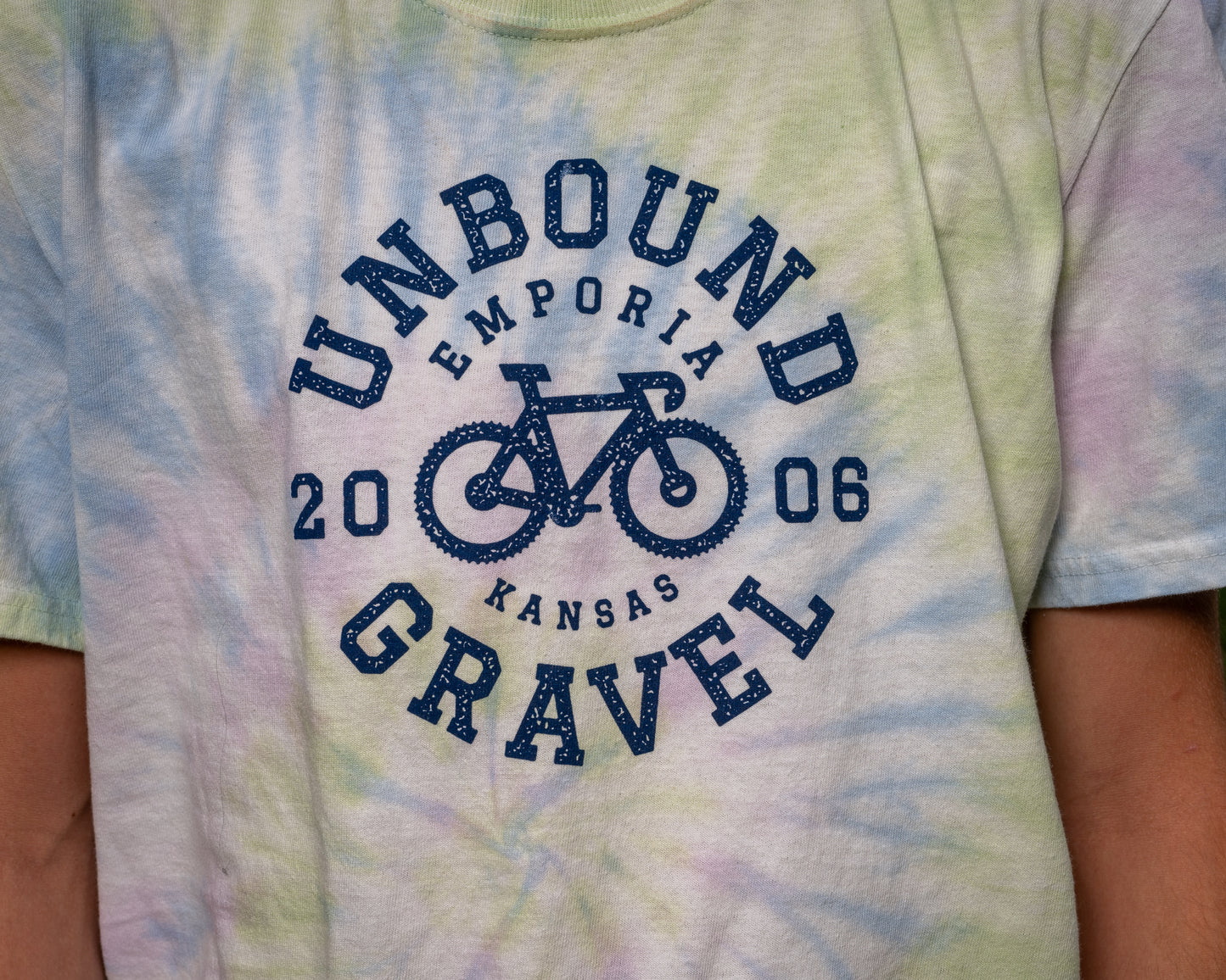 UNBOUND Youth Tee (Watercolor Spiral)
