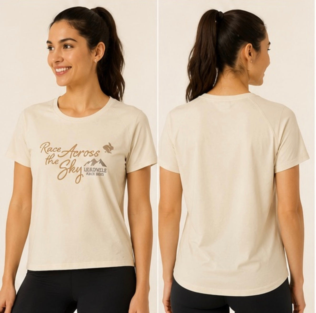 LRS Womens Rabbit UPF SS Tee  - White