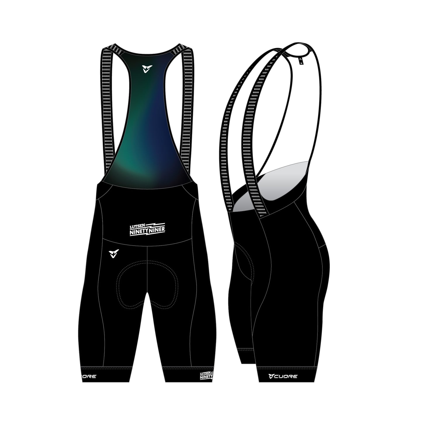 Lutsen Men's Cuore Performance Fit Bibs - PREORDER